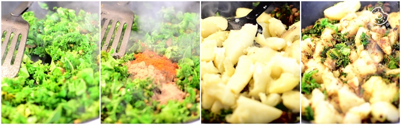 recipes-Mushroom-Kale-Stuffed-Paratha|mygingergarlickitchen.com/ @anupama_dreams
