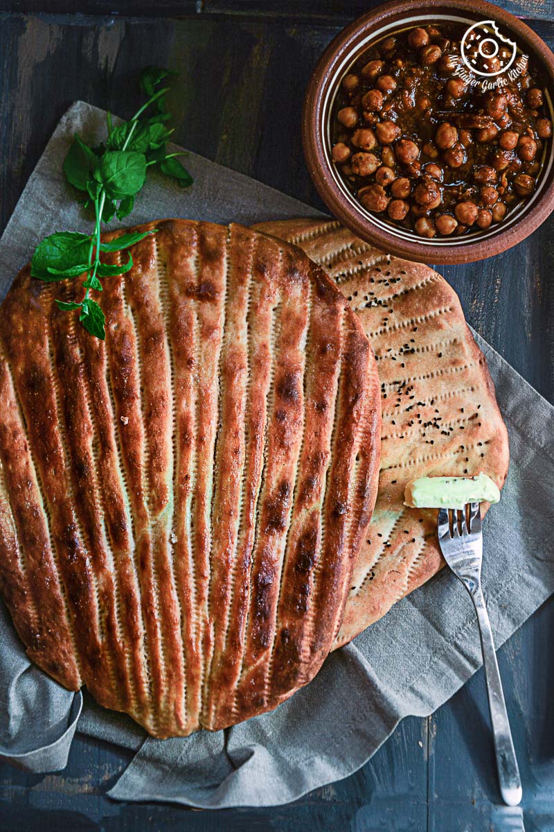 Afghan Naan Bread | mygingergarlickitchen.com/ @anupama_dreams