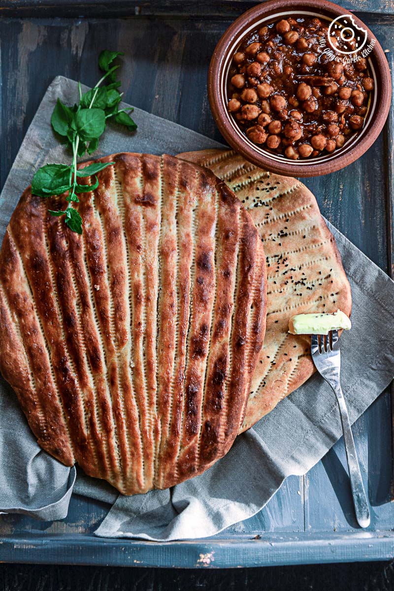 Afghan Naan Bread | mygingergarlickitchen.com/ @anupama_dreams