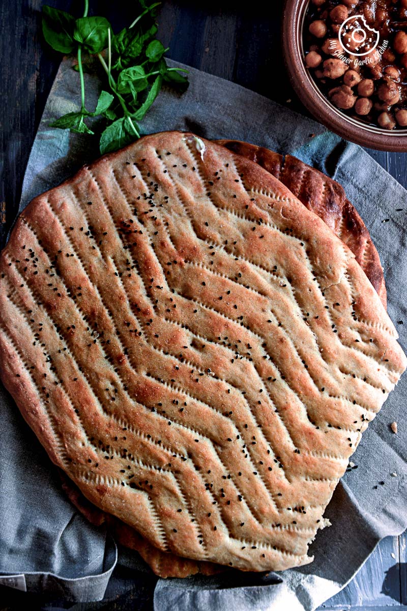 Afghan Naan Bread | mygingergarlickitchen.com/ @anupama_dreams