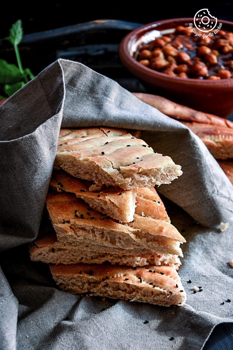 Afghan Naan Bread | mygingergarlickitchen.com/ @anupama_dreams