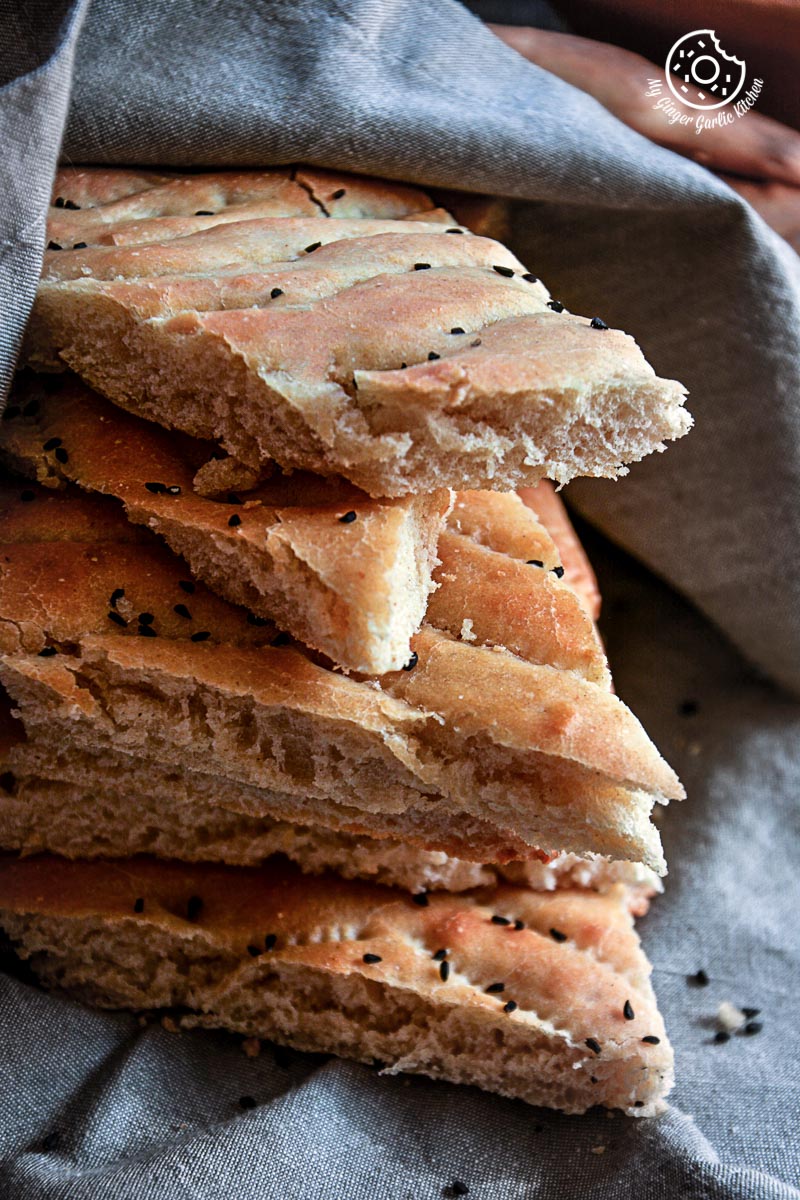 Afghan Naan Bread | mygingergarlickitchen.com/ @anupama_dreams