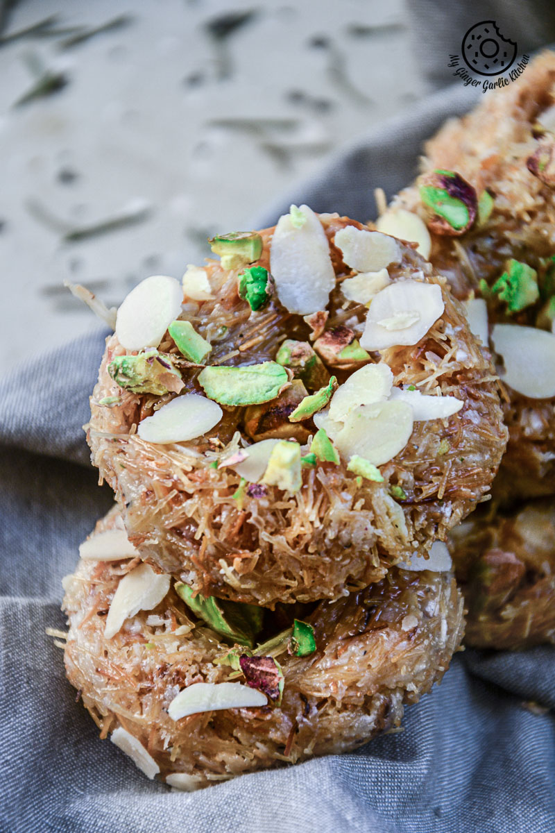 recipes-vermicelli-birds-nest|mygingergarlickitchen.com/ @anupama_dreams