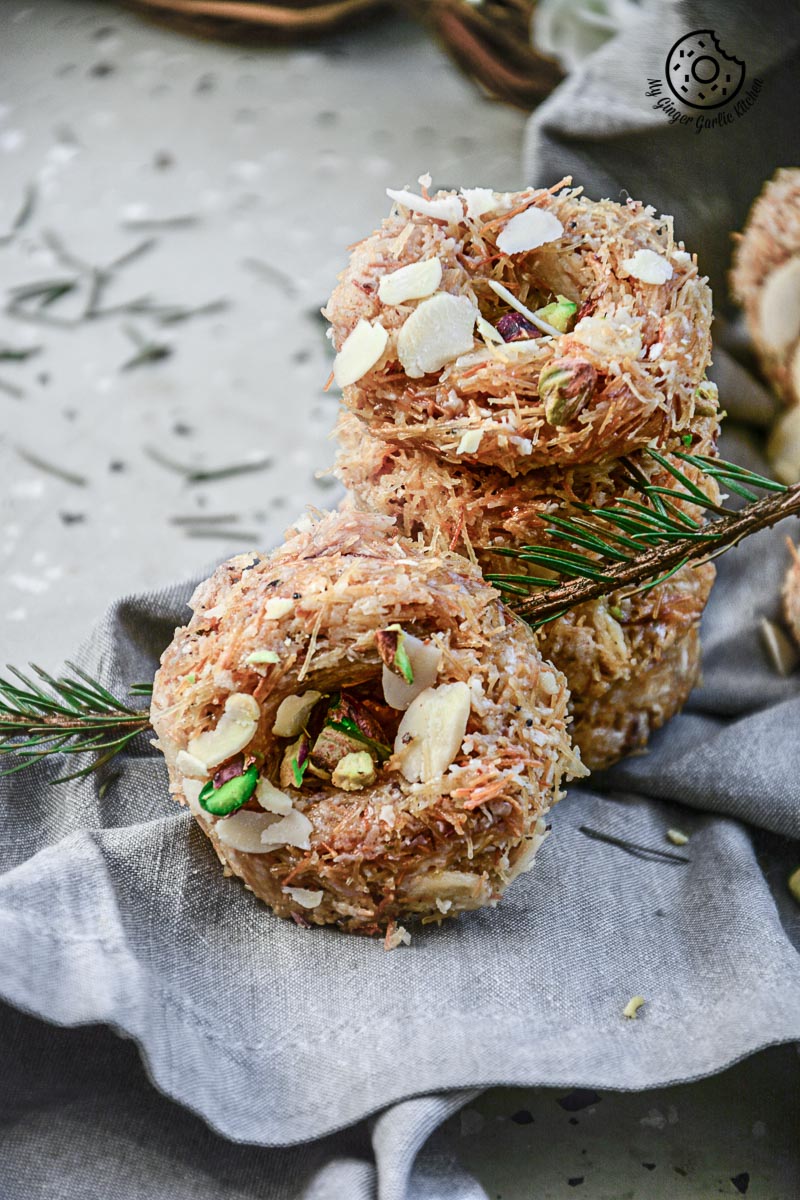 recipes-vermicelli-birds-nest|mygingergarlickitchen.com/ @anupama_dreams