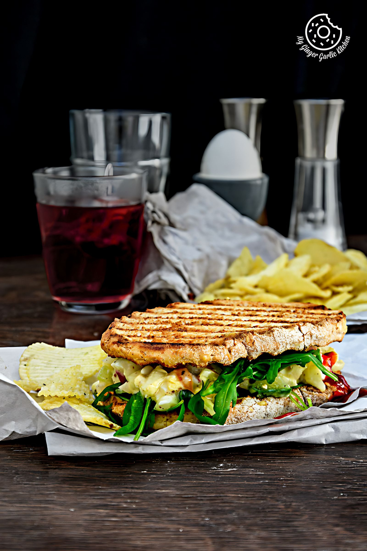 Image of Curried Egg Salad Sandwich