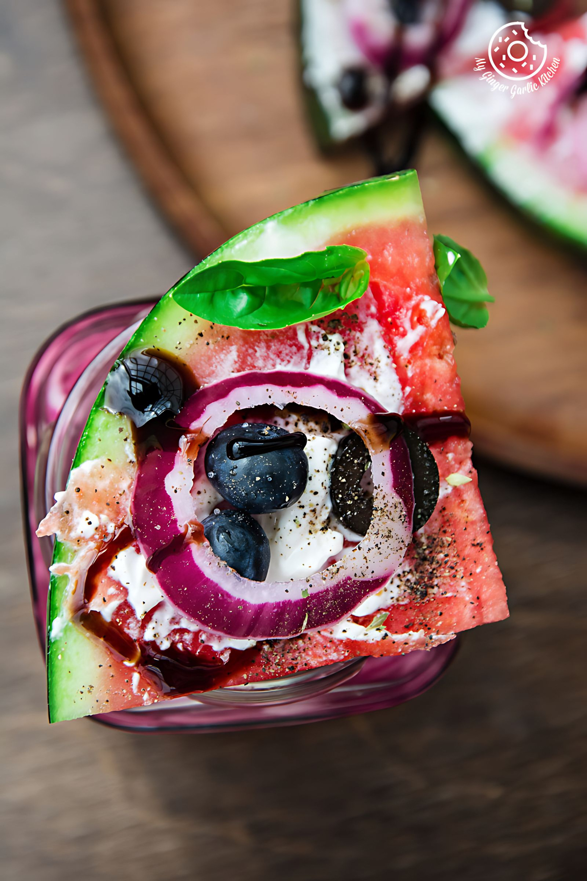 Juicy Watermelon Pizza