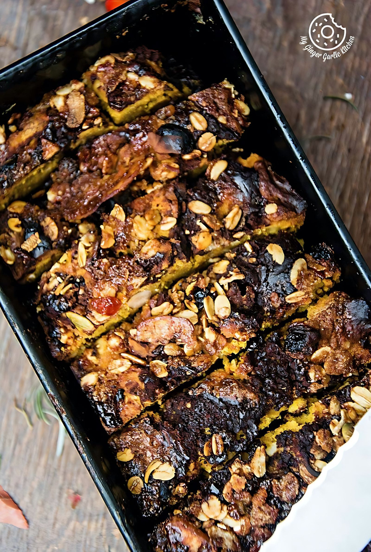 Pumpkin Muesli Chocolate Bread