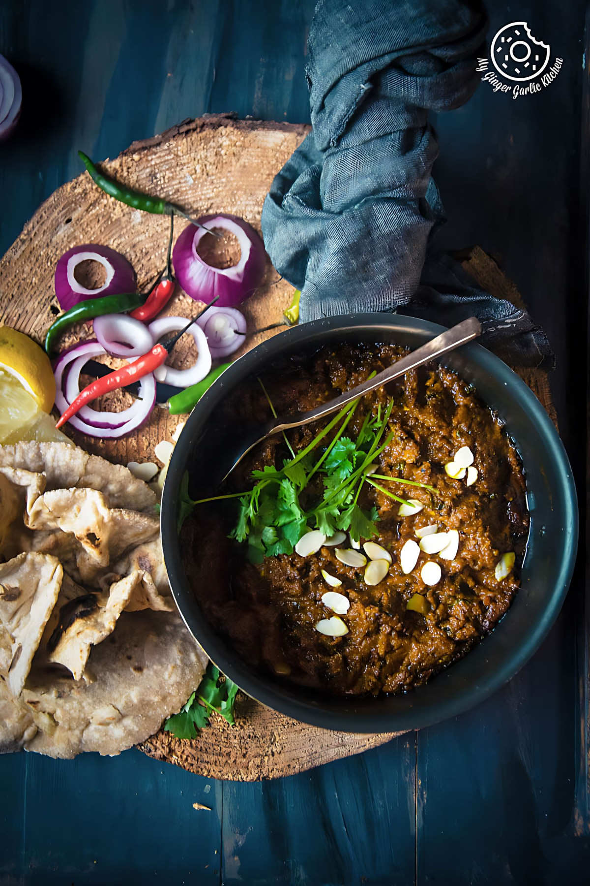 Kacchi Haldi ki Sabzi - Fresh Turmeric Root Curry