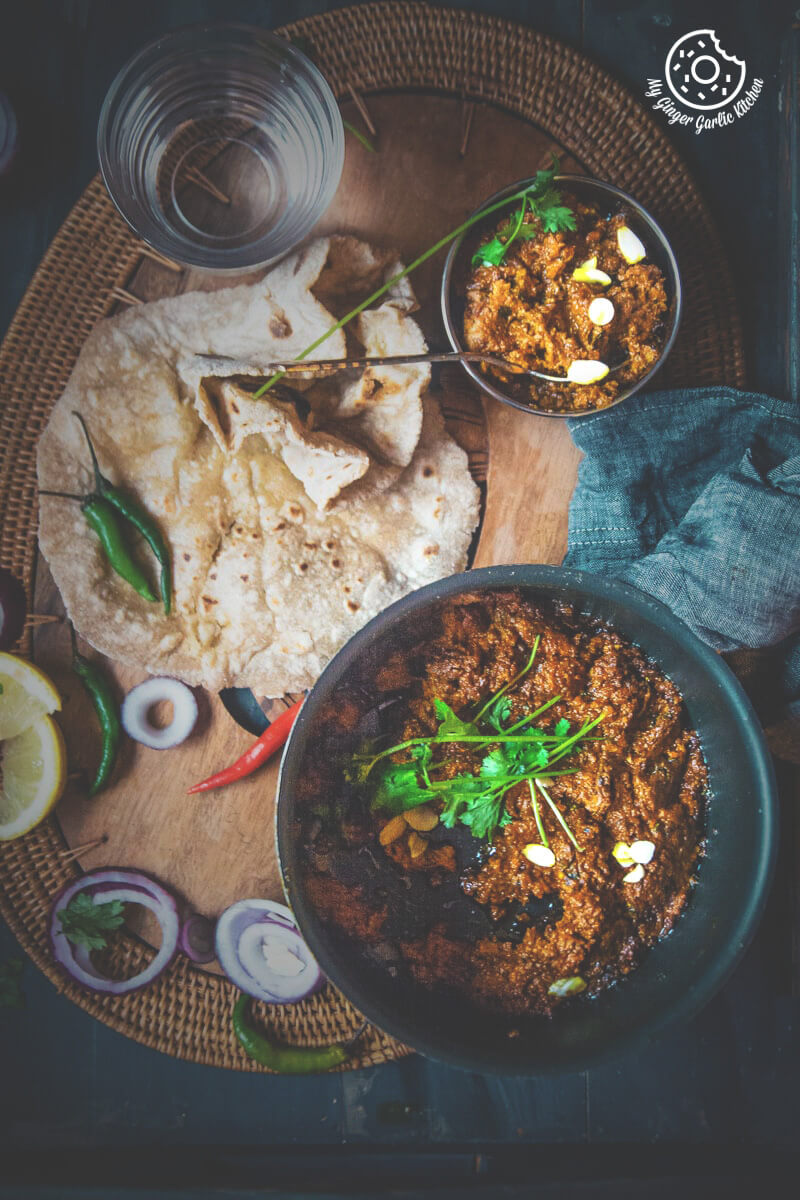 Image - recipes Haldi Ki Sabji Fresh Turmeric Root Curry anupama paliwal my ginger garlic kitchen 9