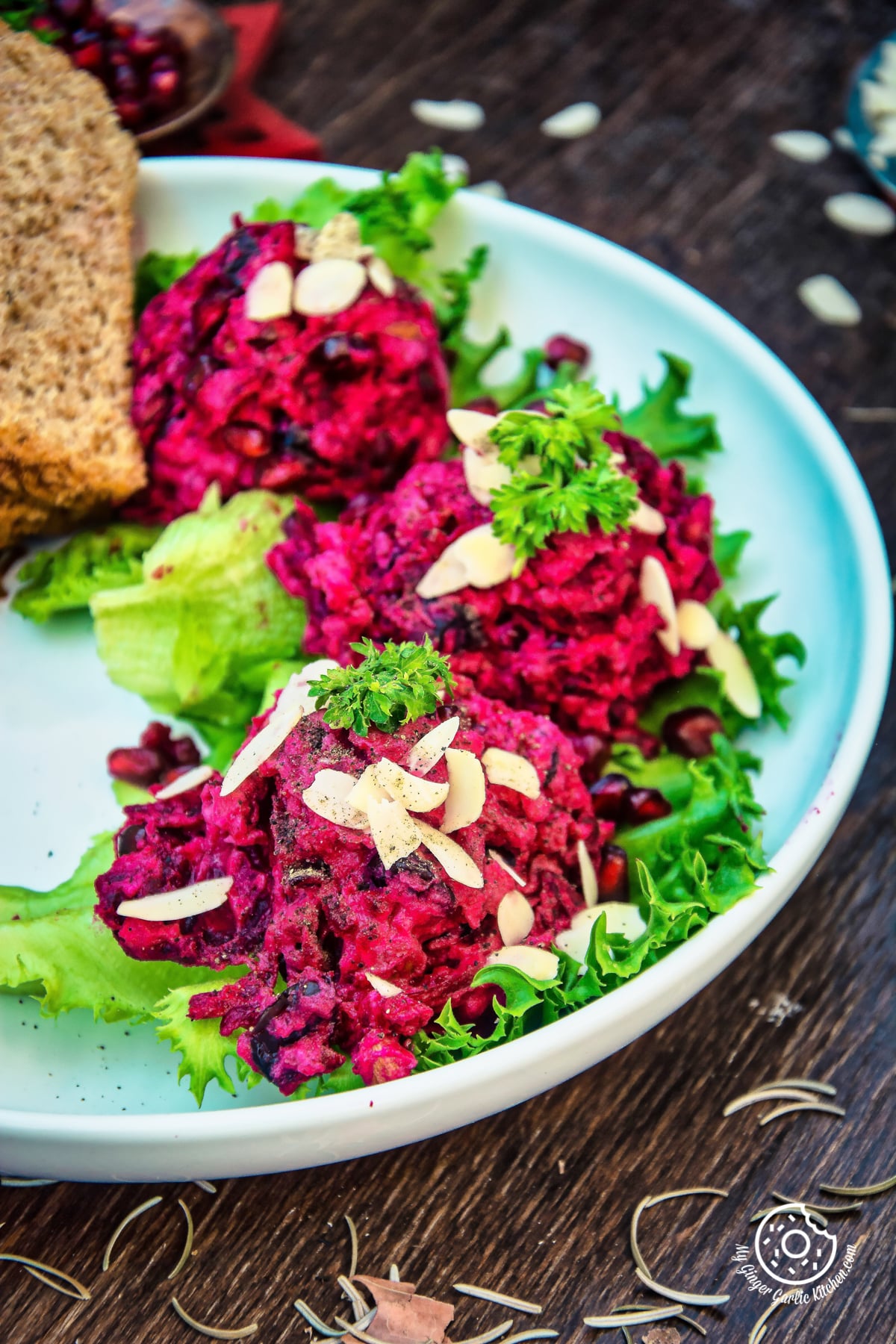 Beet Potato Holiday Salad - Roasted Beet Salad