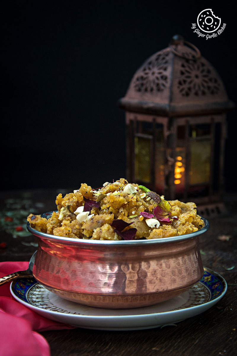 Image - recipes Rajasthani Moong Dal Halwa anupama paliwal my ginger garlic kitchen 1