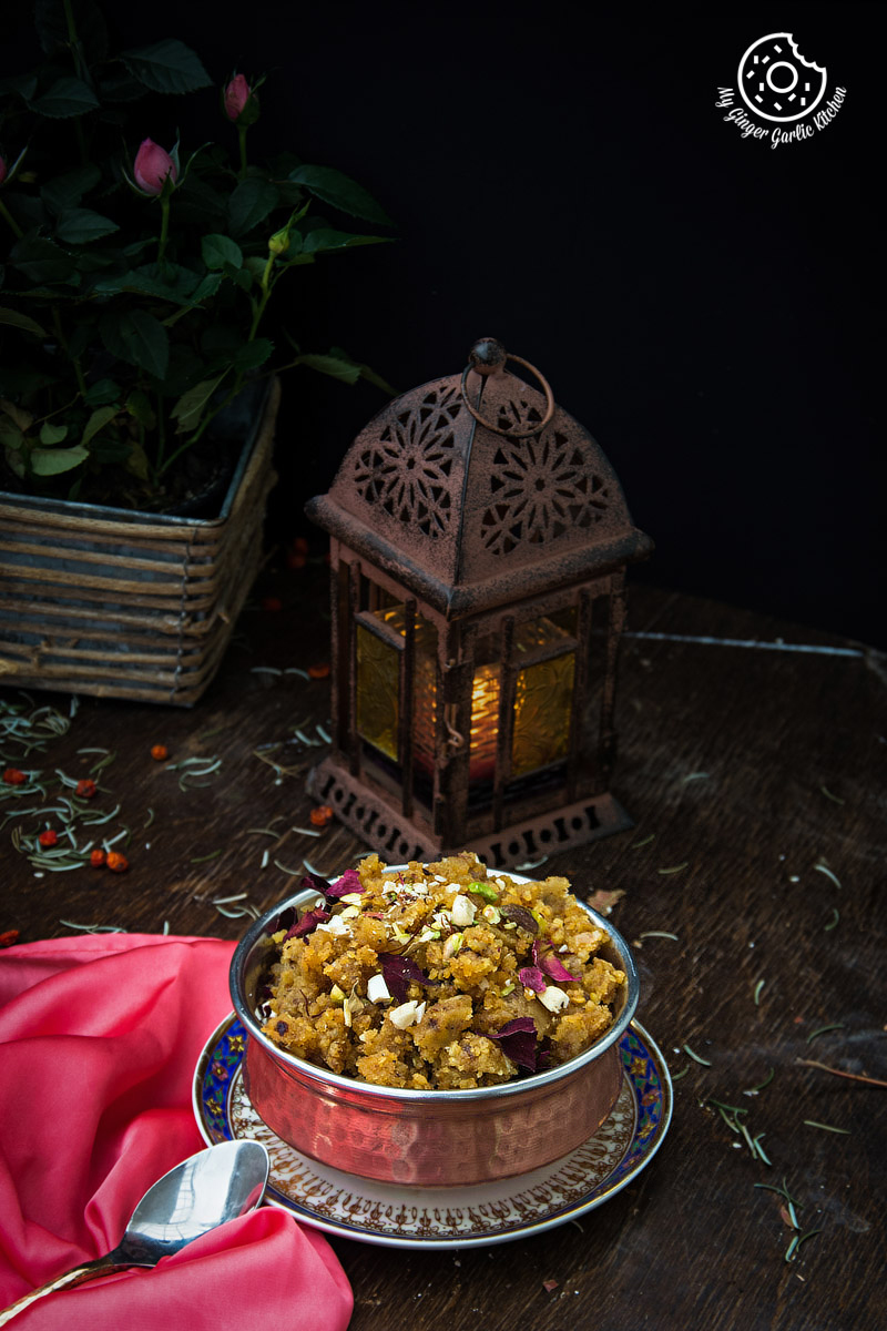 Image - recipes Rajasthani Moong Dal Halwa anupama paliwal my ginger garlic kitchen 3