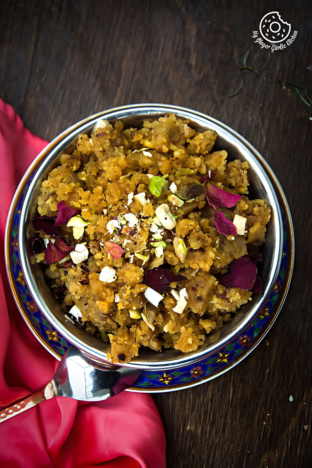 Image - recipes Rajasthani Moong Dal Halwa anupama paliwal my ginger garlic kitchen 5 1