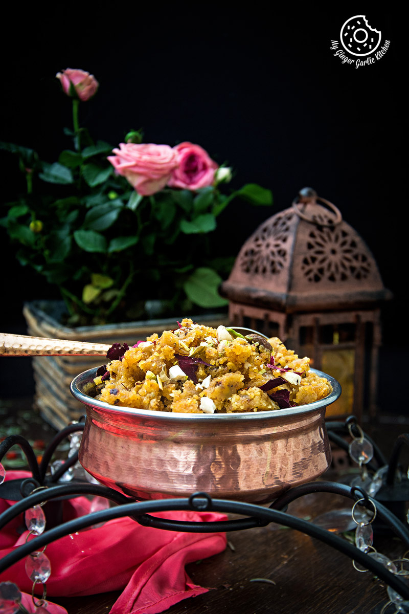 Image - recipes Rajasthani Moong Dal Halwa anupama paliwal my ginger garlic kitchen 9 1