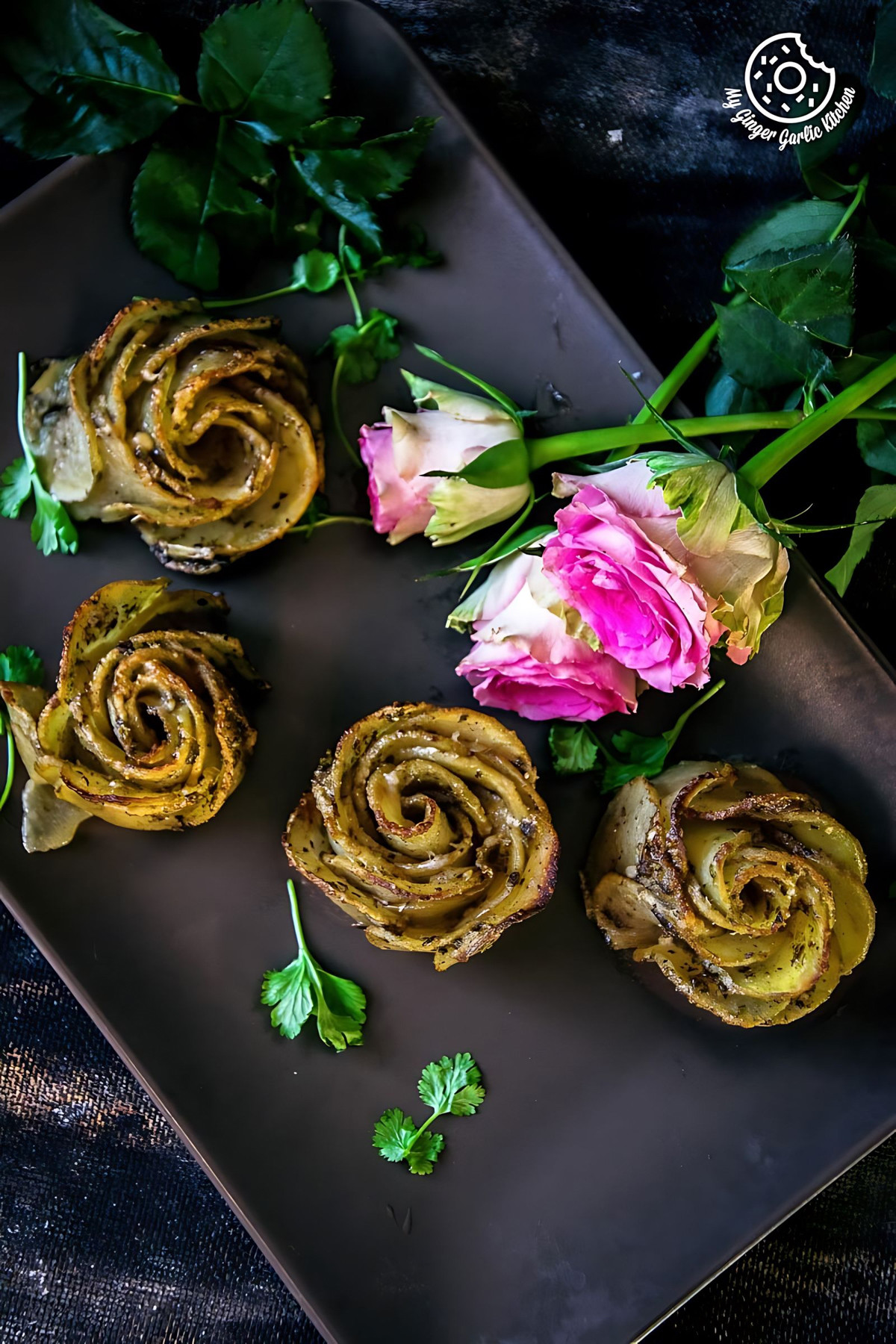 Image of Potato Roses - Potato Gratins (Video)