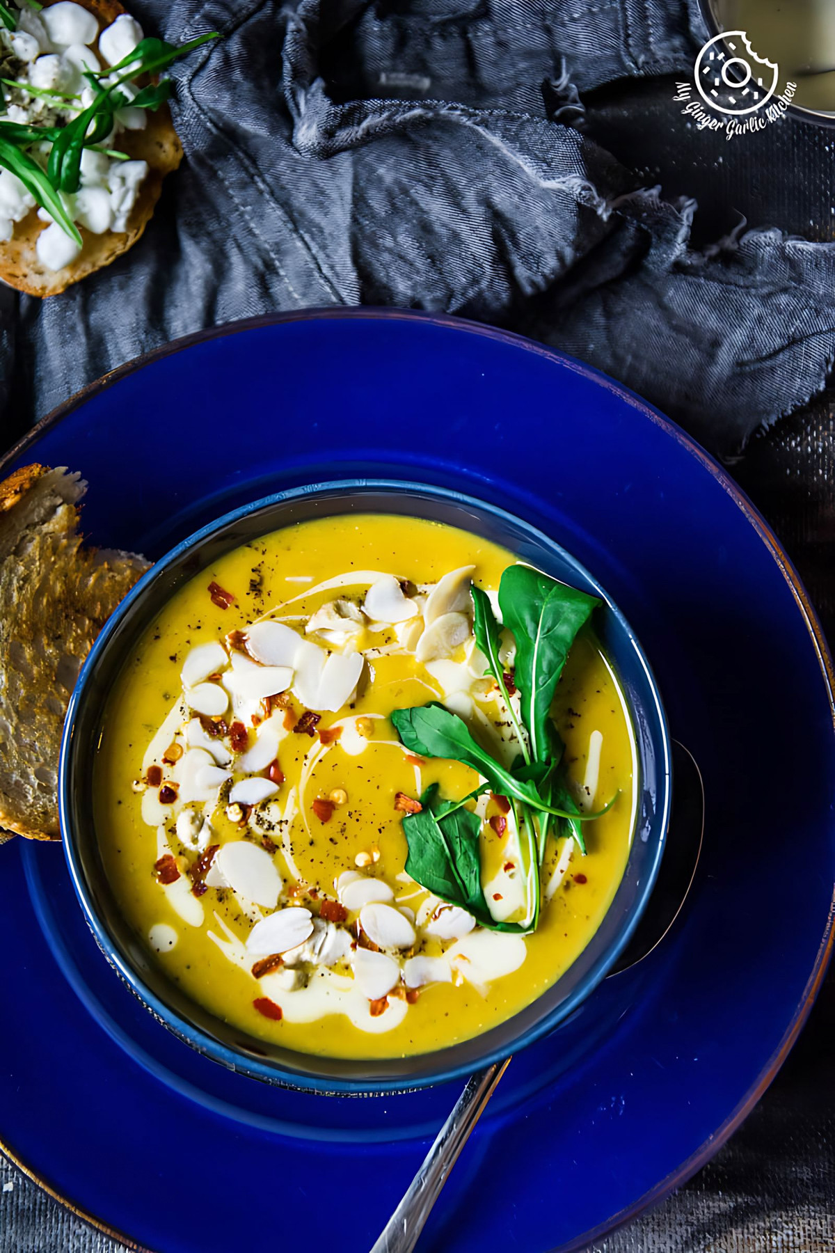 Image of Creamy Sweet Potato Carrot Soup