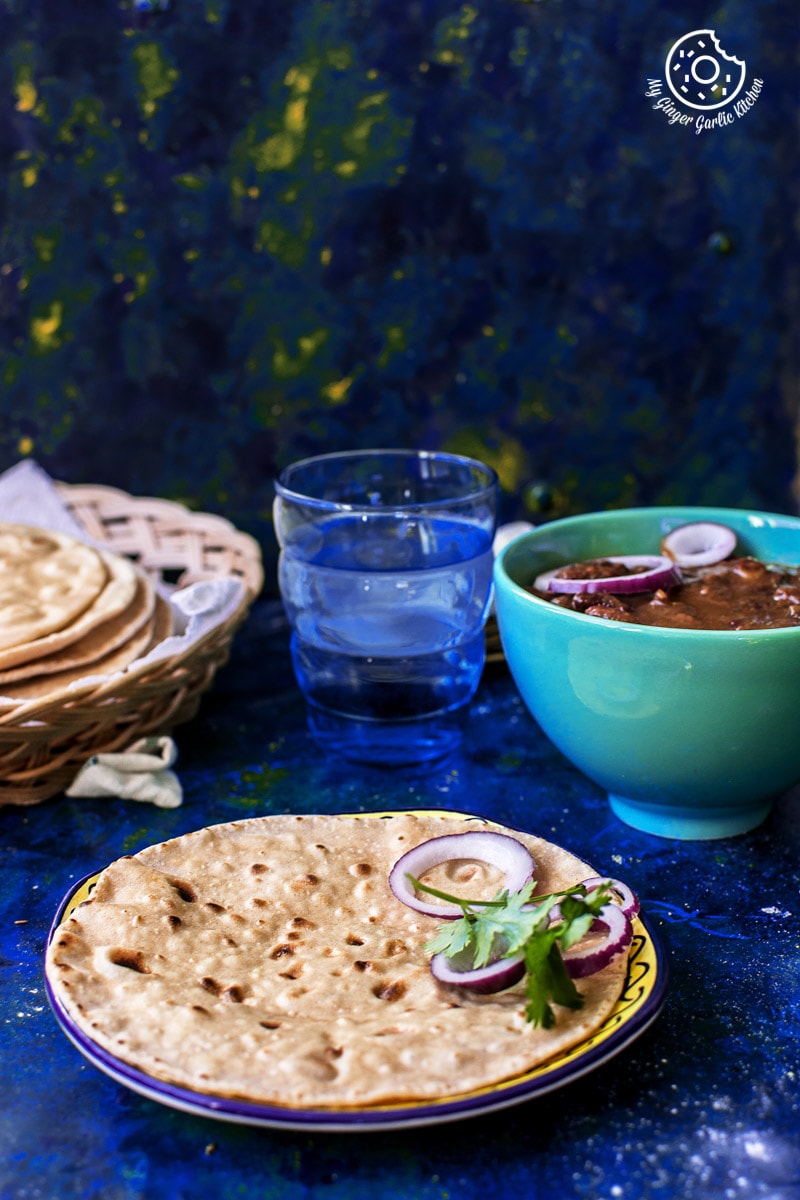 How To Make Indian Roti | Phulka Recipe | Chapati | mygingergarlickitchen.com/ @anupama_dreams