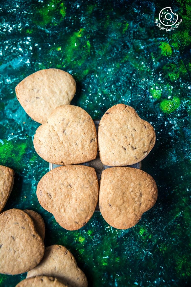 Jeera Biscuits | Roasted Cumin Cookies | mygingergarlickitchen.com/ @anupama_dreams