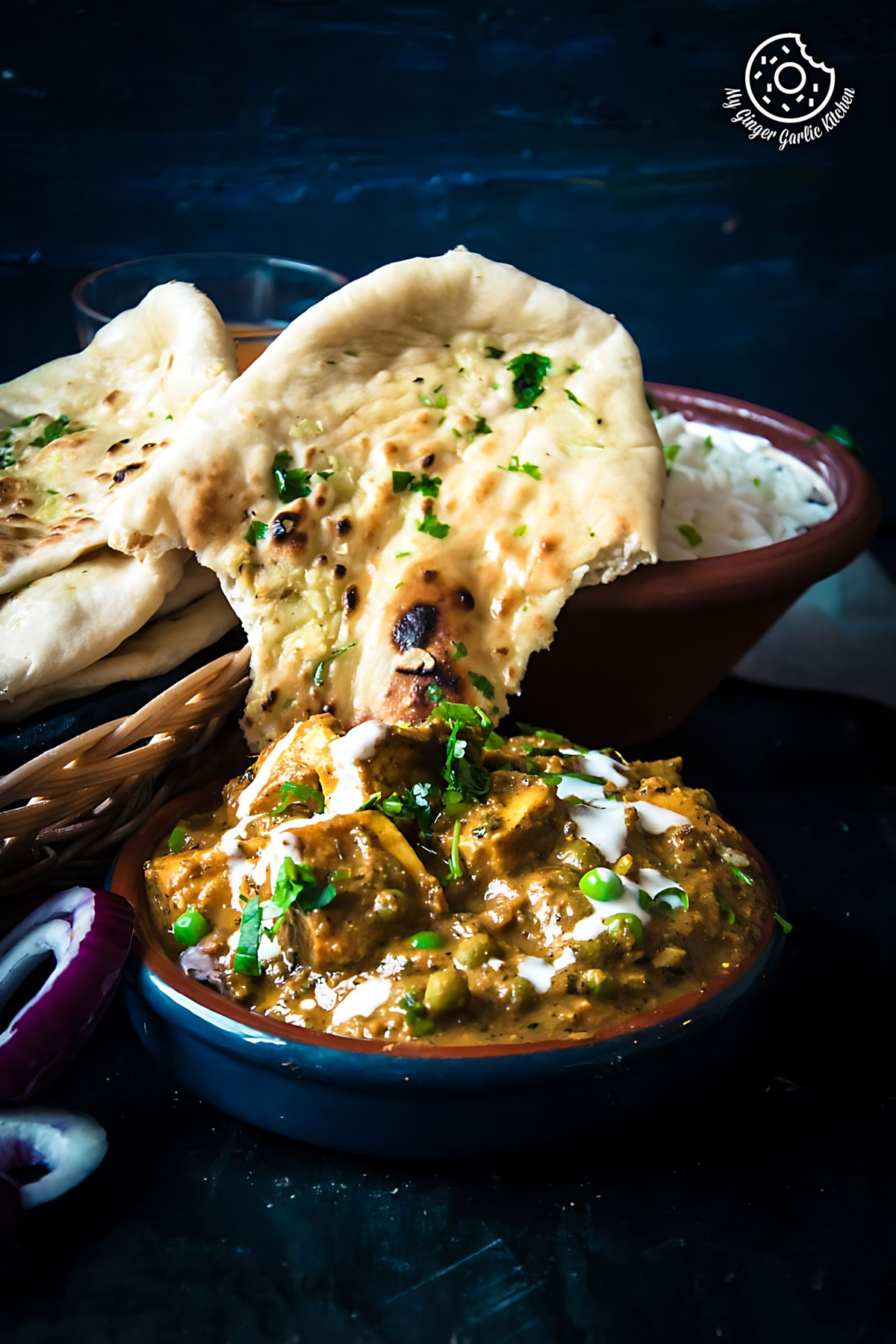 Matar Paneer - Peas and Cottage Cheese Curry