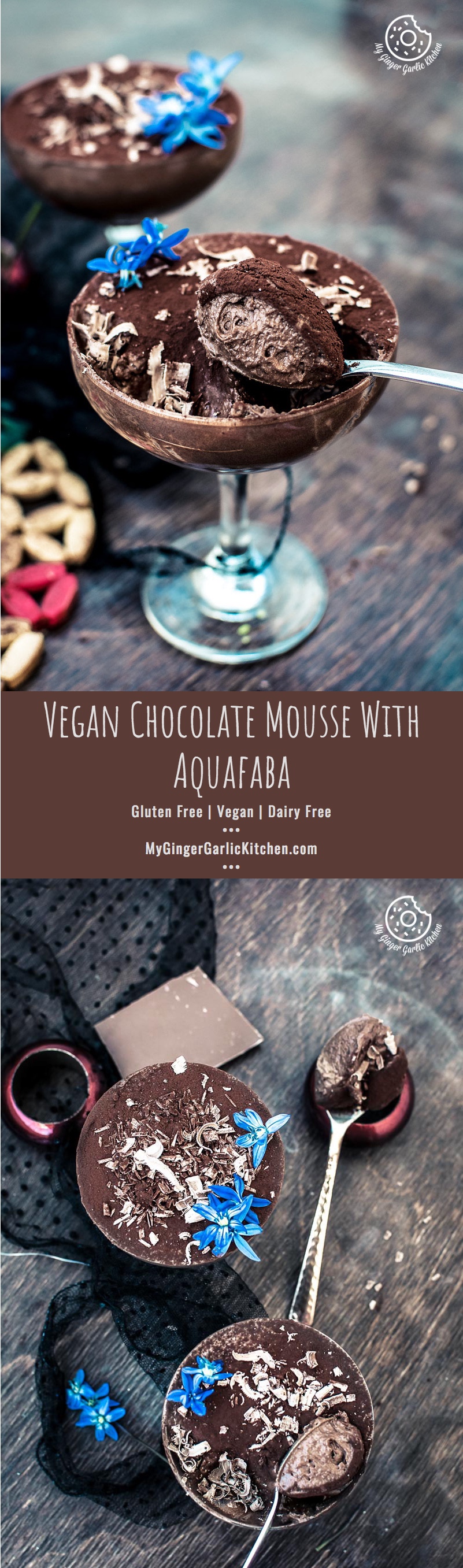 Vegan Chocolate Mousse With Aquafaba My Ginger Garlic Kitchen Vegan Chocolate Mousse With Aquafaba My Ginger Garlic Kitchen