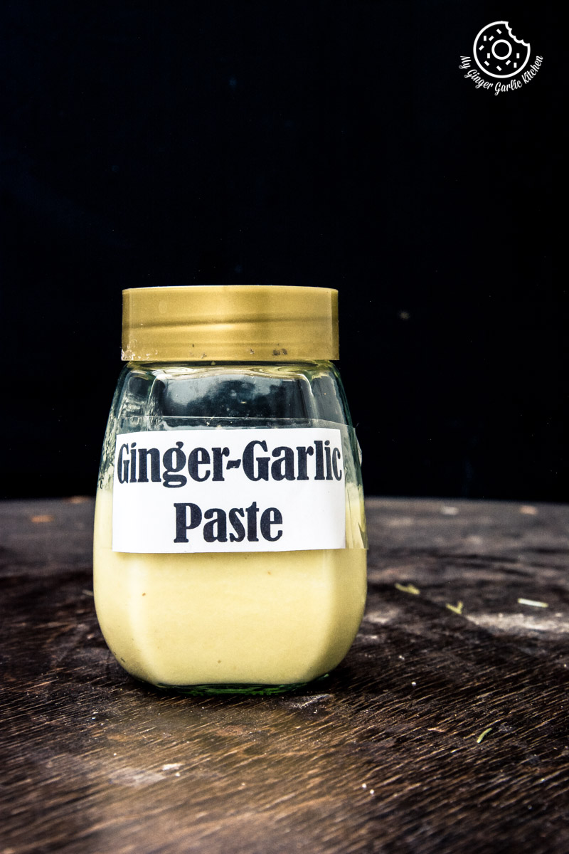 Recipe How to Make Ginger Garlic Paste | mygingergarlickitchen.com/ @anupama_dreams