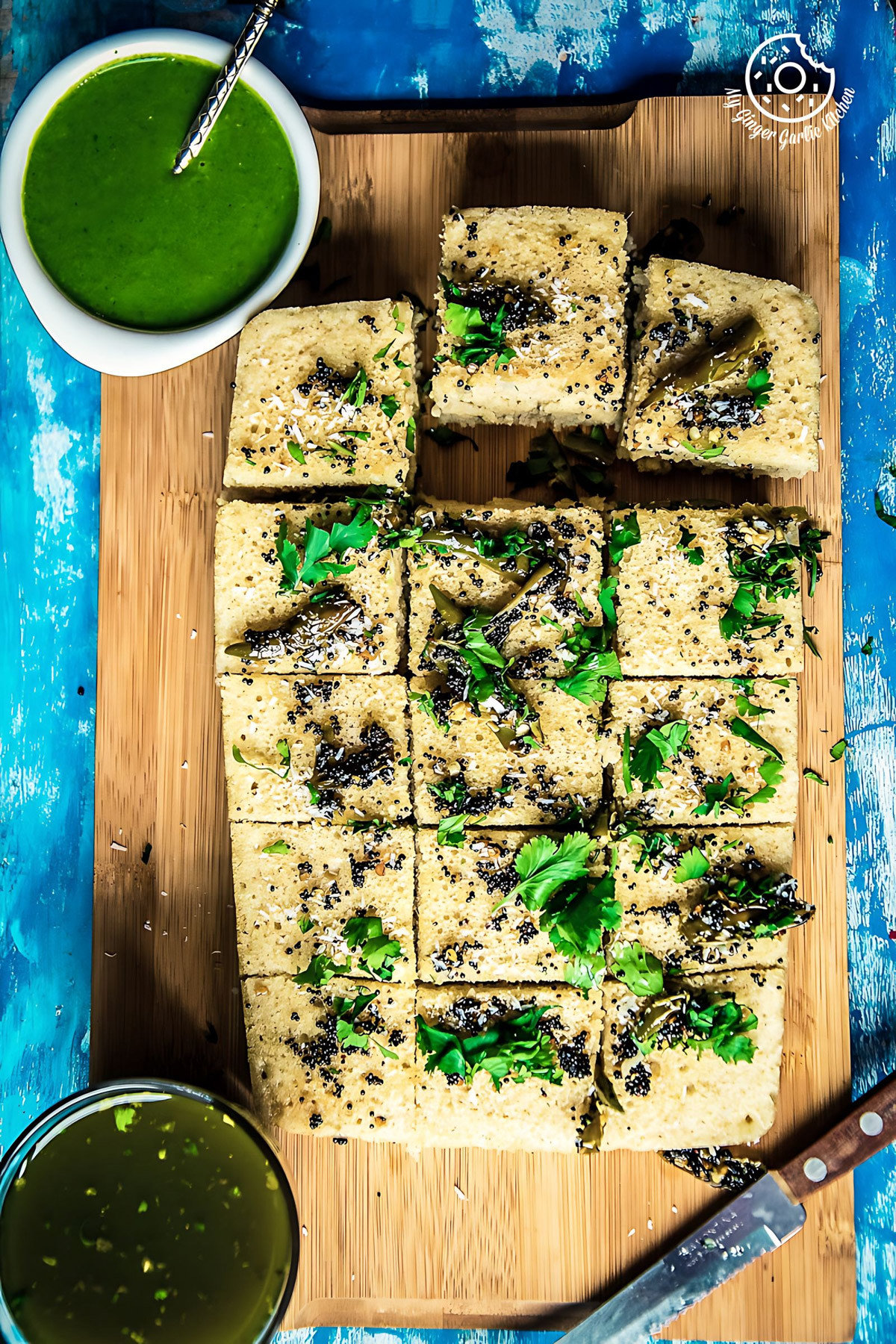 Image of Instant Oats Rava Dhokla Recipe - Oats Suji Ka Dhokla