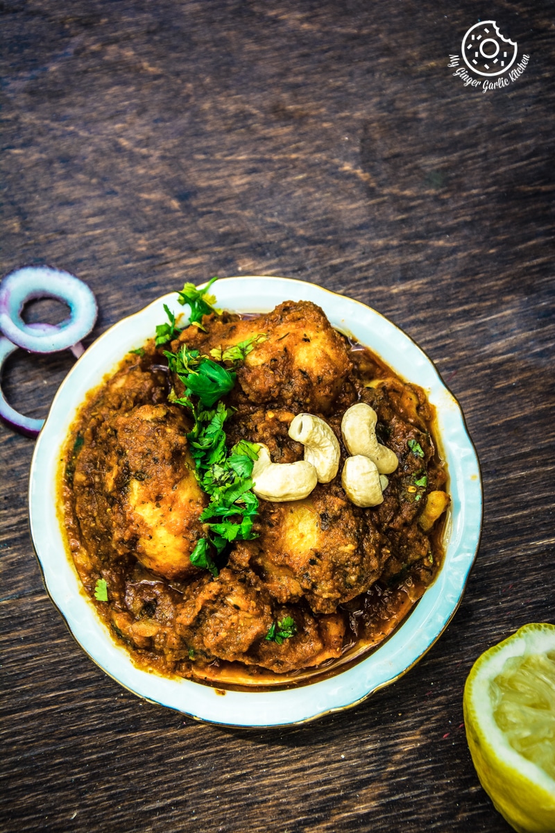 Lehsuni Dum Aloo | Spicy Garlicky Potatoes | mygingergarlickitchen.com/ @anupama_dreams