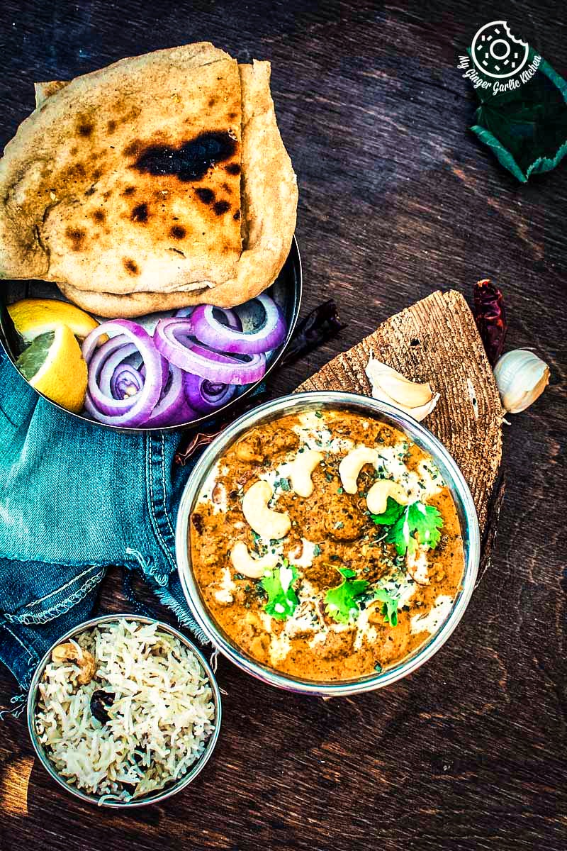 Restaurant Style Shahi Kaju Curry | Cashew Curry | mygingergarlickitchen.com/ @anupama_dreams