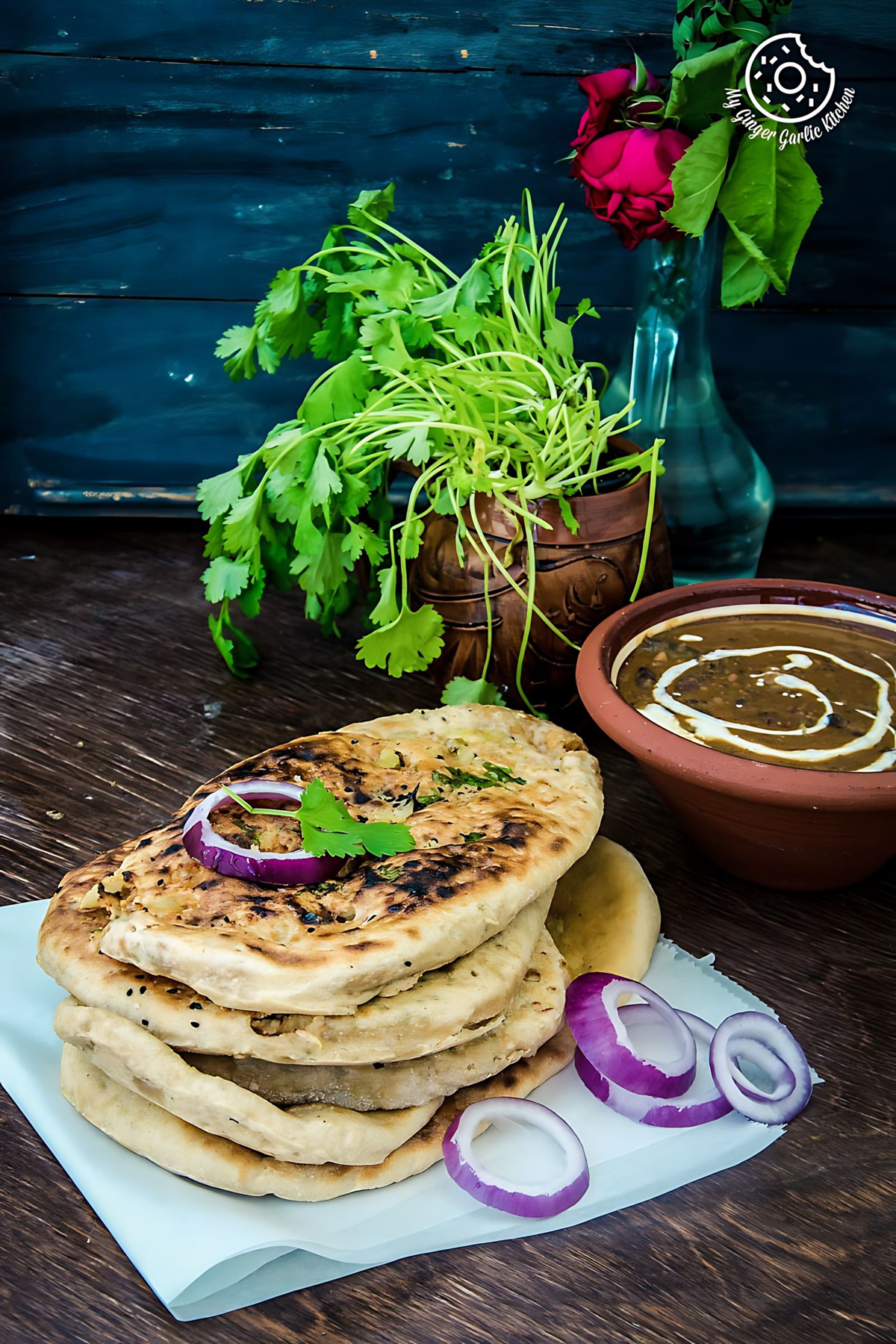 Image of Paneer Stuffed Naan Recipe