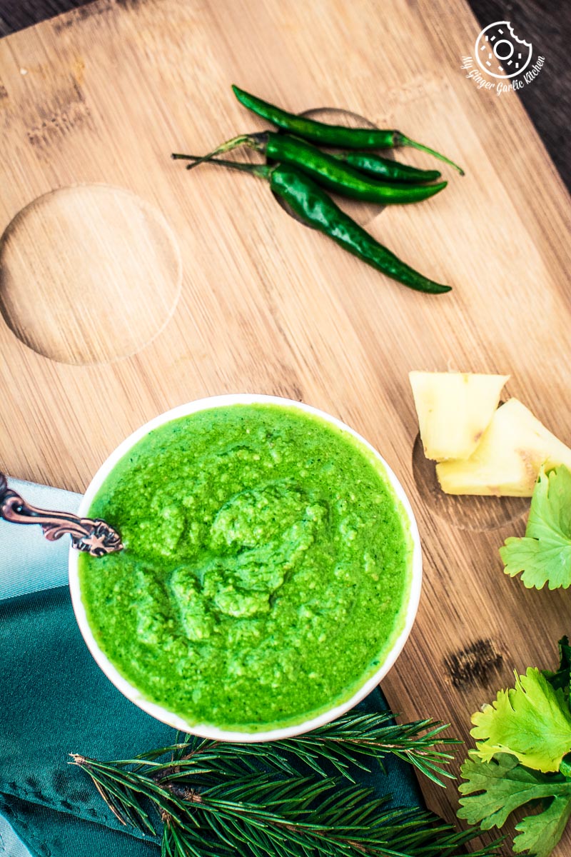 Coriander Chutney Hare Dhaniye Ki Chutney 3 Ways