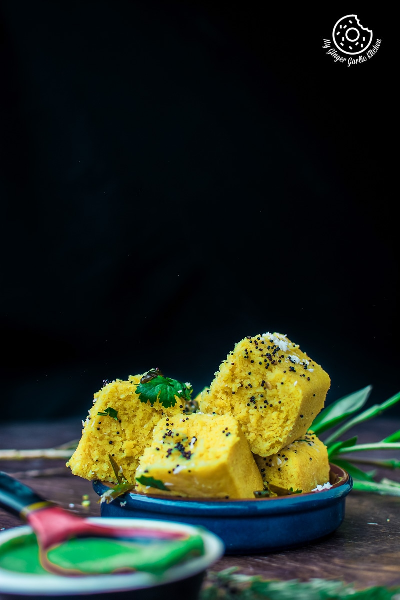 Khaman Dhokla Recipe | How To Make Instant Soft and Spongy Dhokla | mygingergarlickitchen.com/ @anupama_dreams