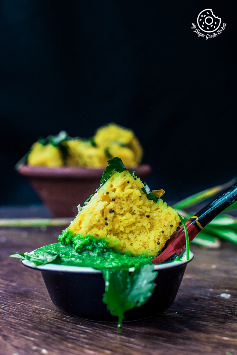 Khaman Dhokla Recipe | How To Make Instant Soft and Spongy Dhokla | mygingergarlickitchen.com/ @anupama_dreams