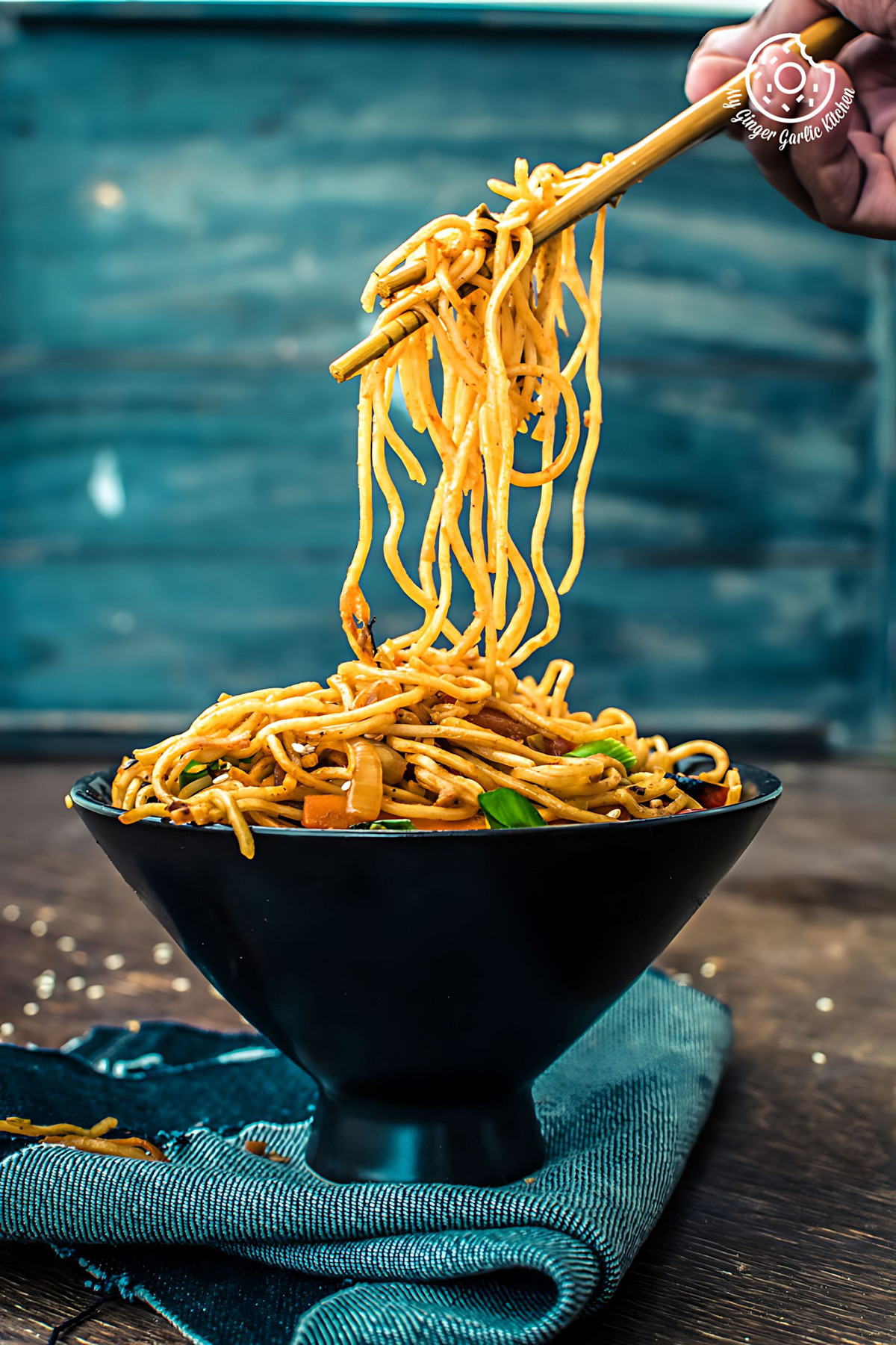 Image - veg chezwan noodles recipe 9