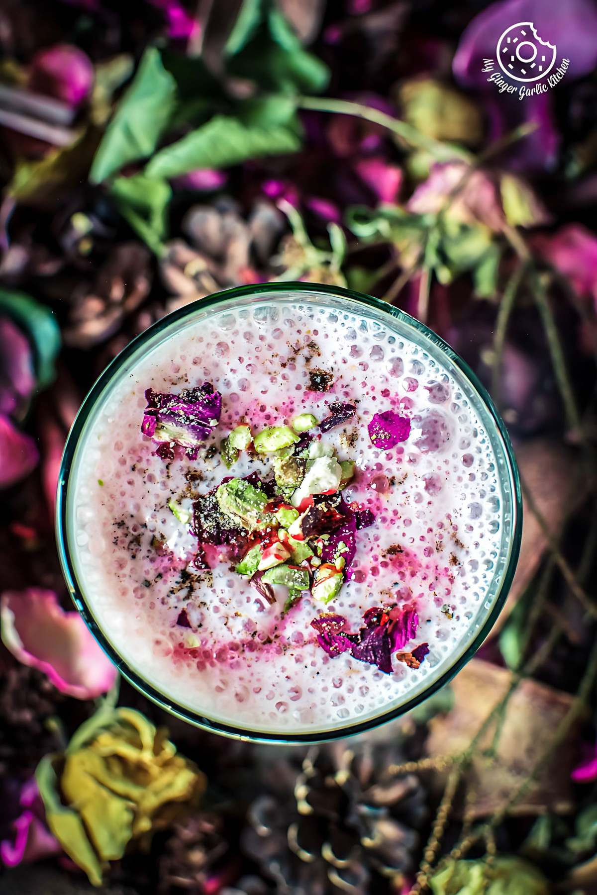 Image of Gulkand Lassi Recipe - How To Make Rose Lassi