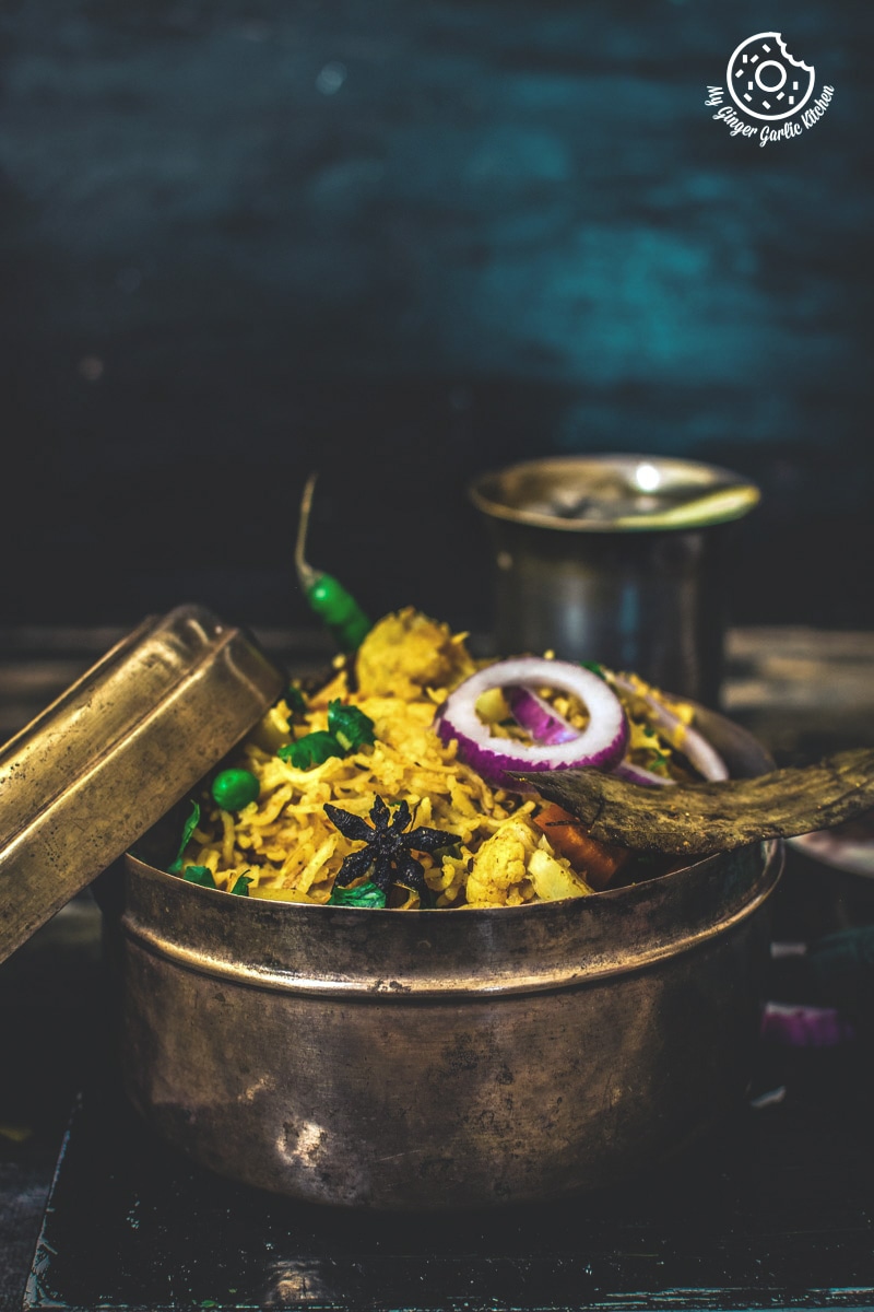 Vegetable Tahiri Recipe | Easy To Make Aromatic One Pot Veg Tehri | Veg Taheri