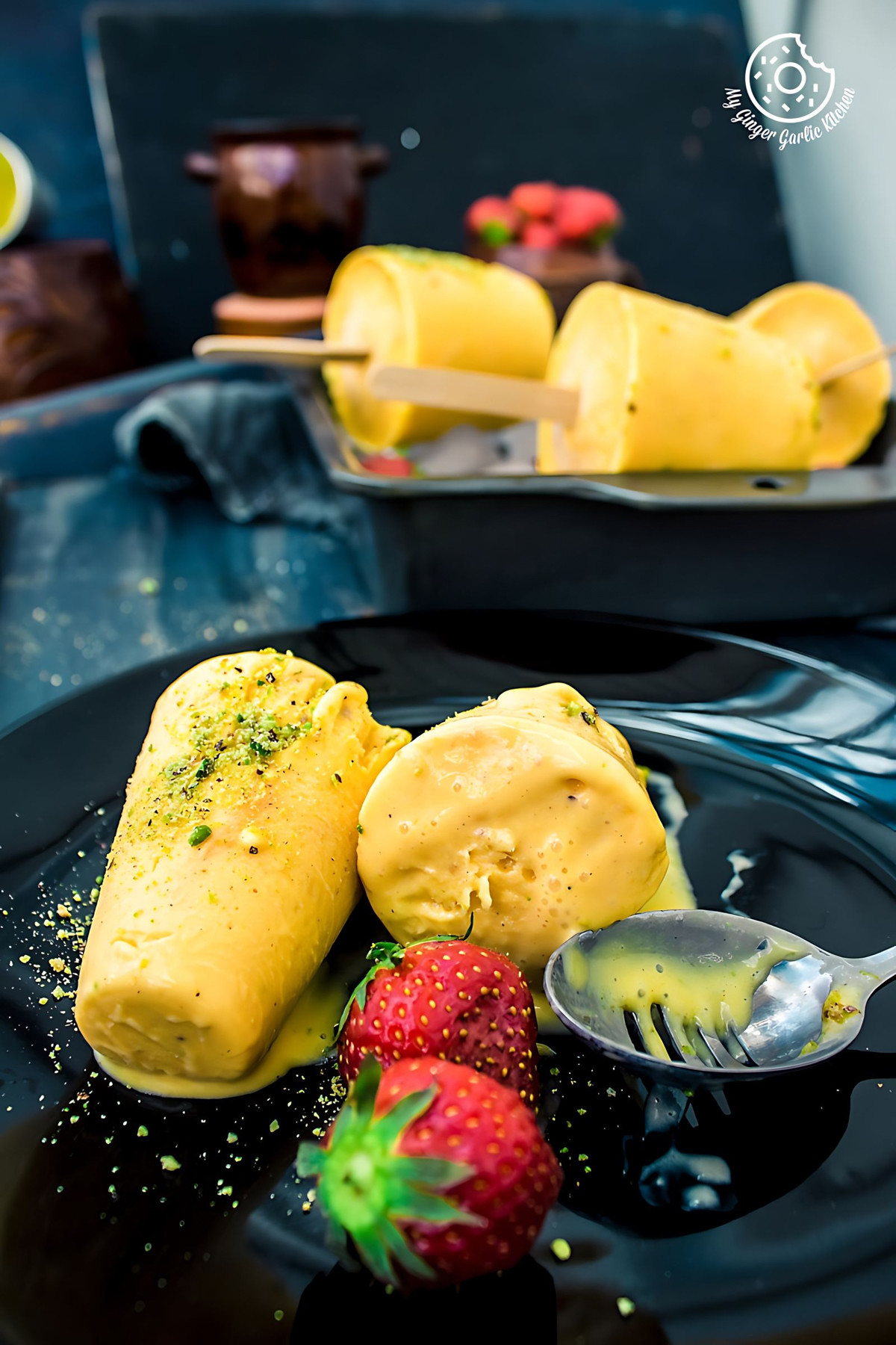 Mango Kulfi Recipe (Quick, No Cook)