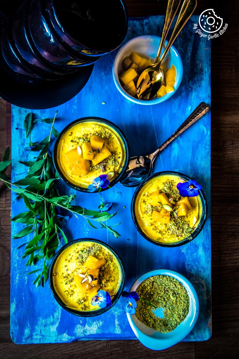 Mango Shrikhand Recipe | Amarkhand Recipe | mygingergarlickitchen.com/ @anupama_dreams