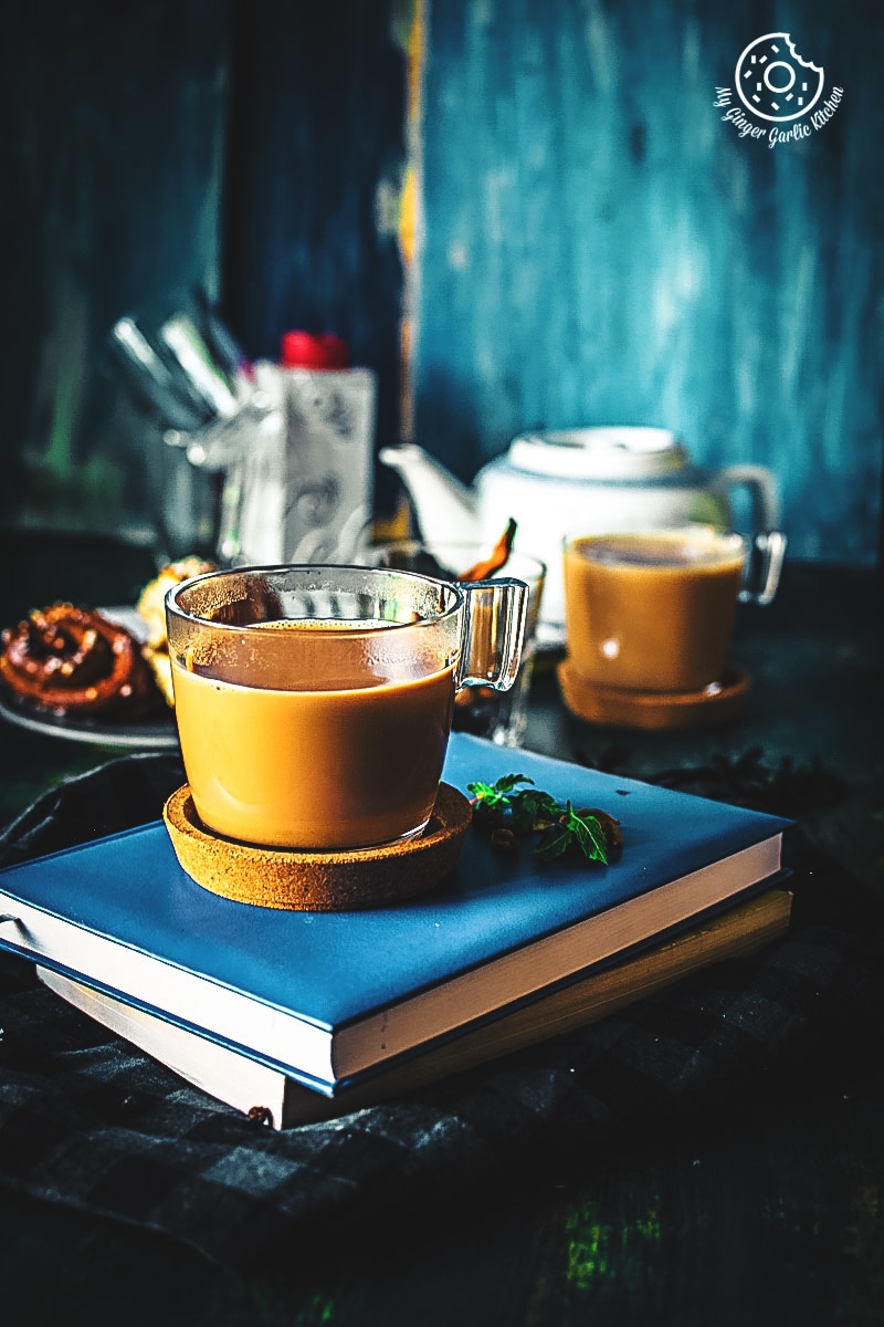 Indian Masala Chai Recipe | Spiced Milk Tea Recipe | mygingergarlickitchen.com/ @anupama_dreams