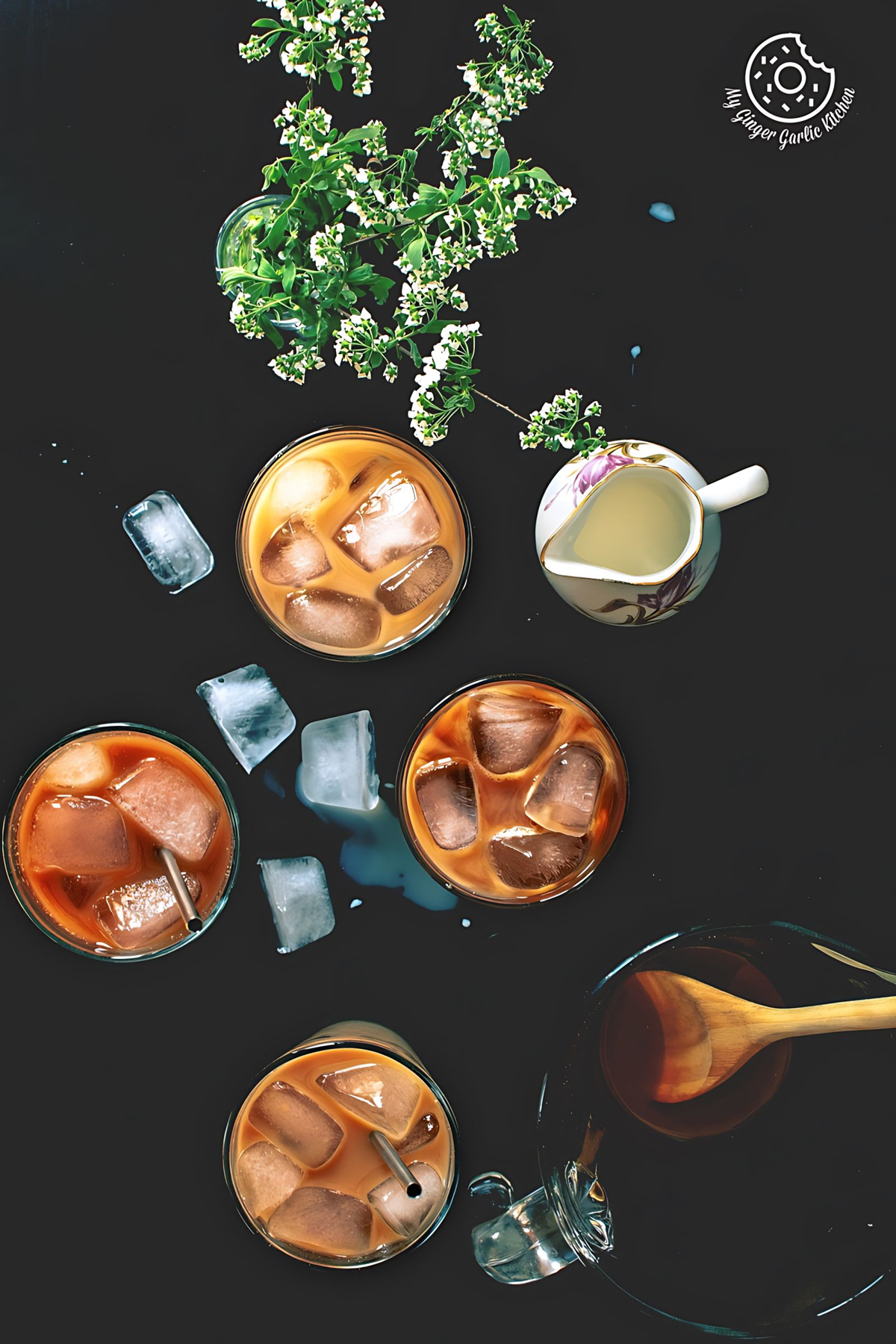 Thai Iced Tea Recipe | mygingergarlickitchen.com/ @anupama_dreams