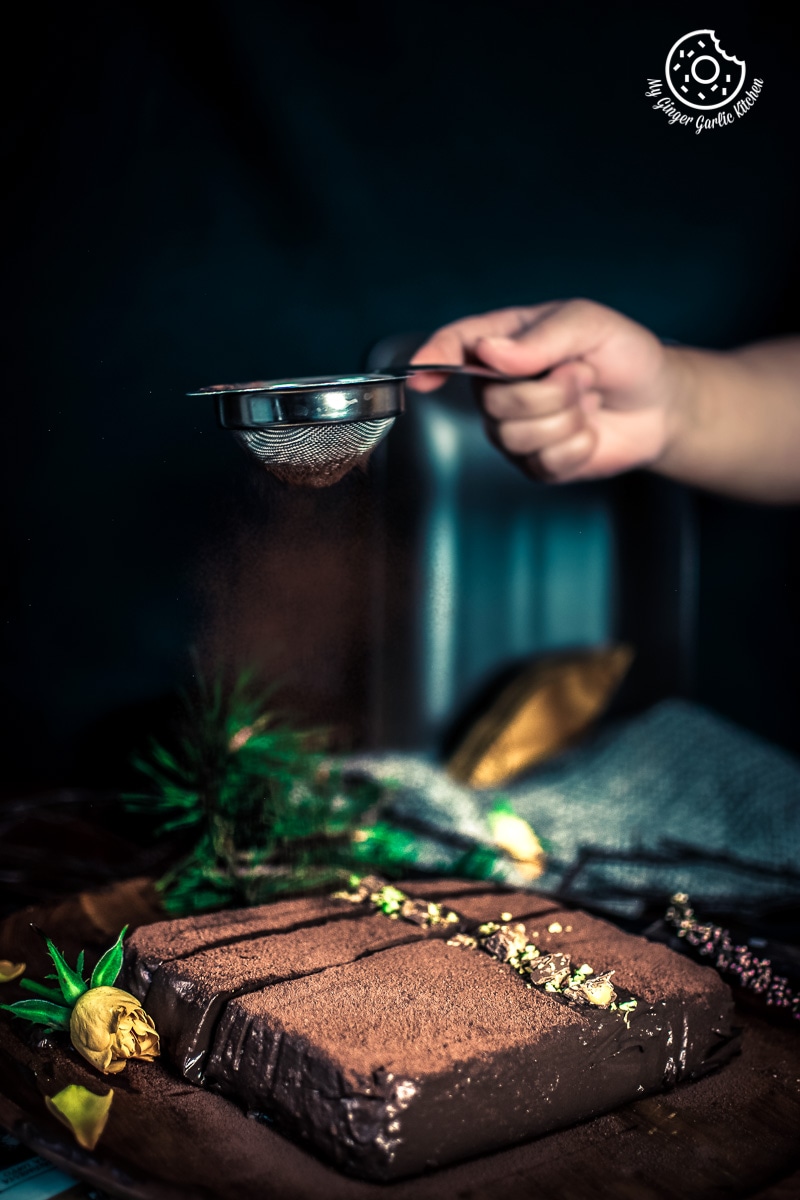 Eggless Chocolate Mousse Cake Recipe | No Bake | | mygingergarlickitchen.com/ @anupama_dreams