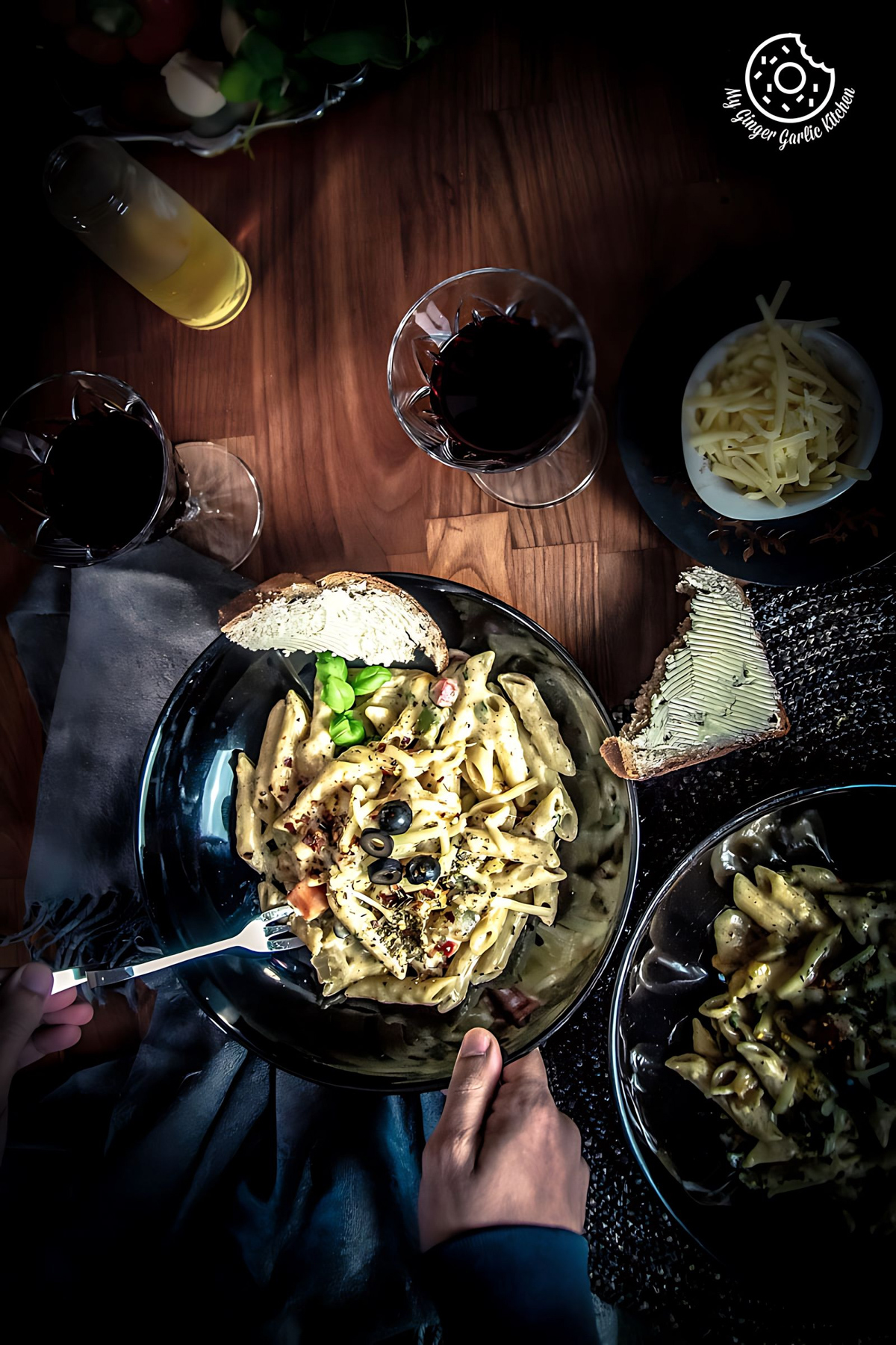 White Sauce Pasta Recipe (Béchamel Sauce Pasta)