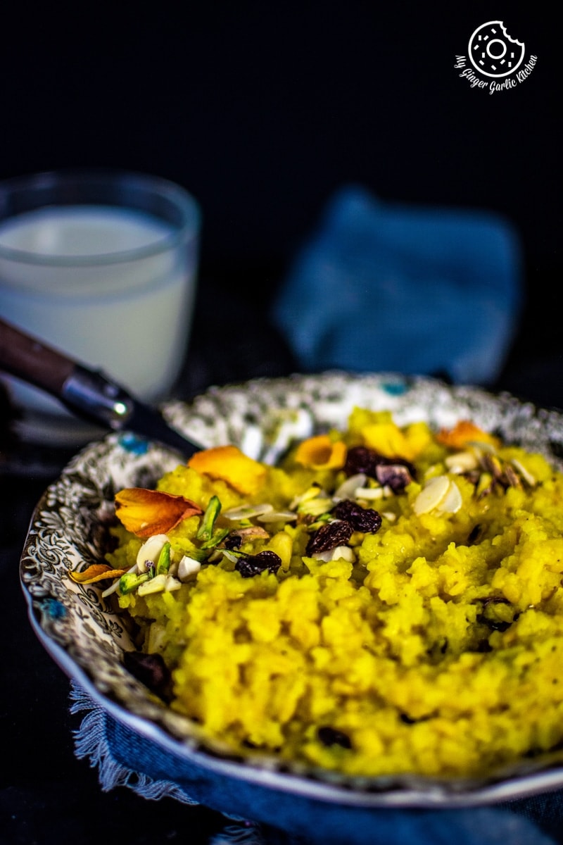 Image - paush khichda recipe sweet dal khichdi my ginger garlic kitchen 3 683x1024
