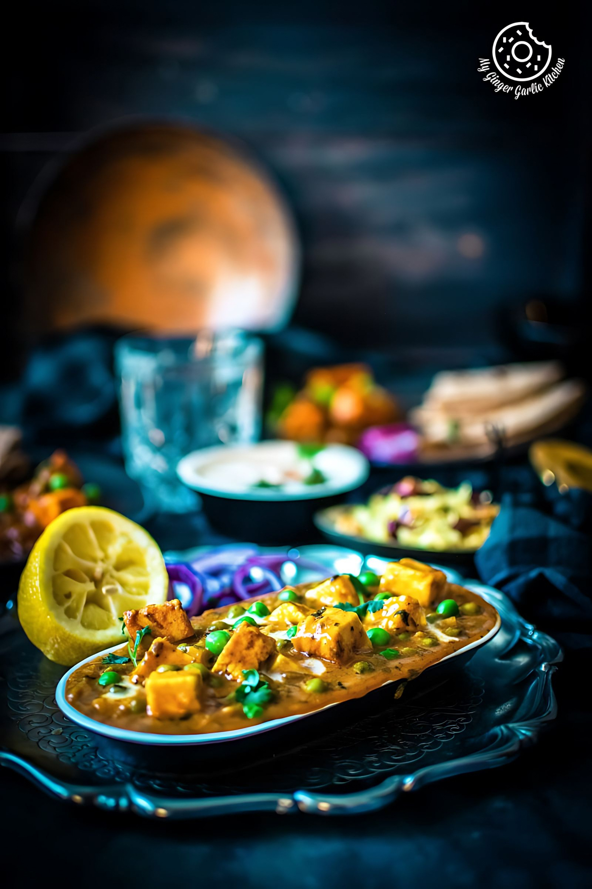 Image of Instant Pot Matar Paneer - Pressure Cooker Peas and Paneer