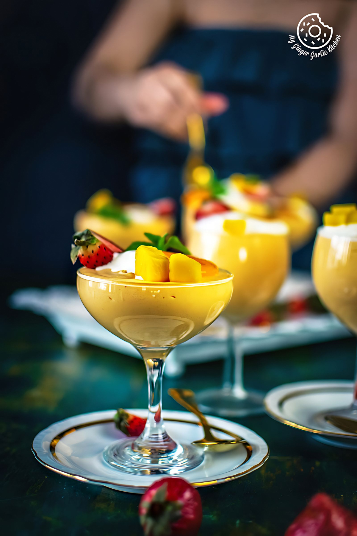 Eggless Mango Mousse