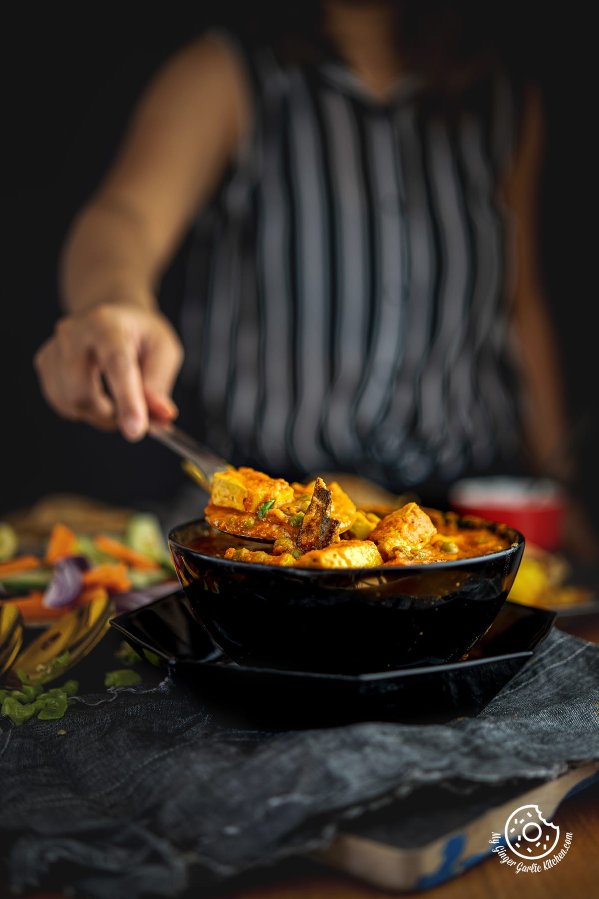 Instant Pot Tofu Matar