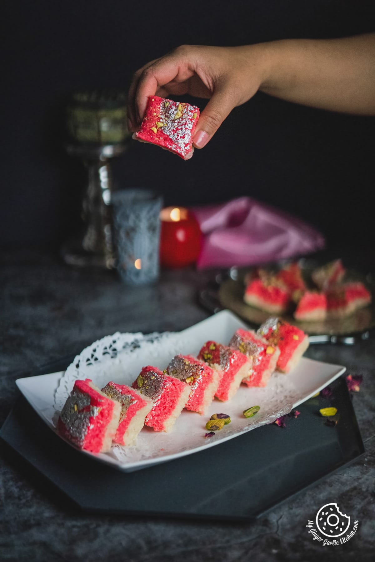 Image of Layered Coconut Burfi