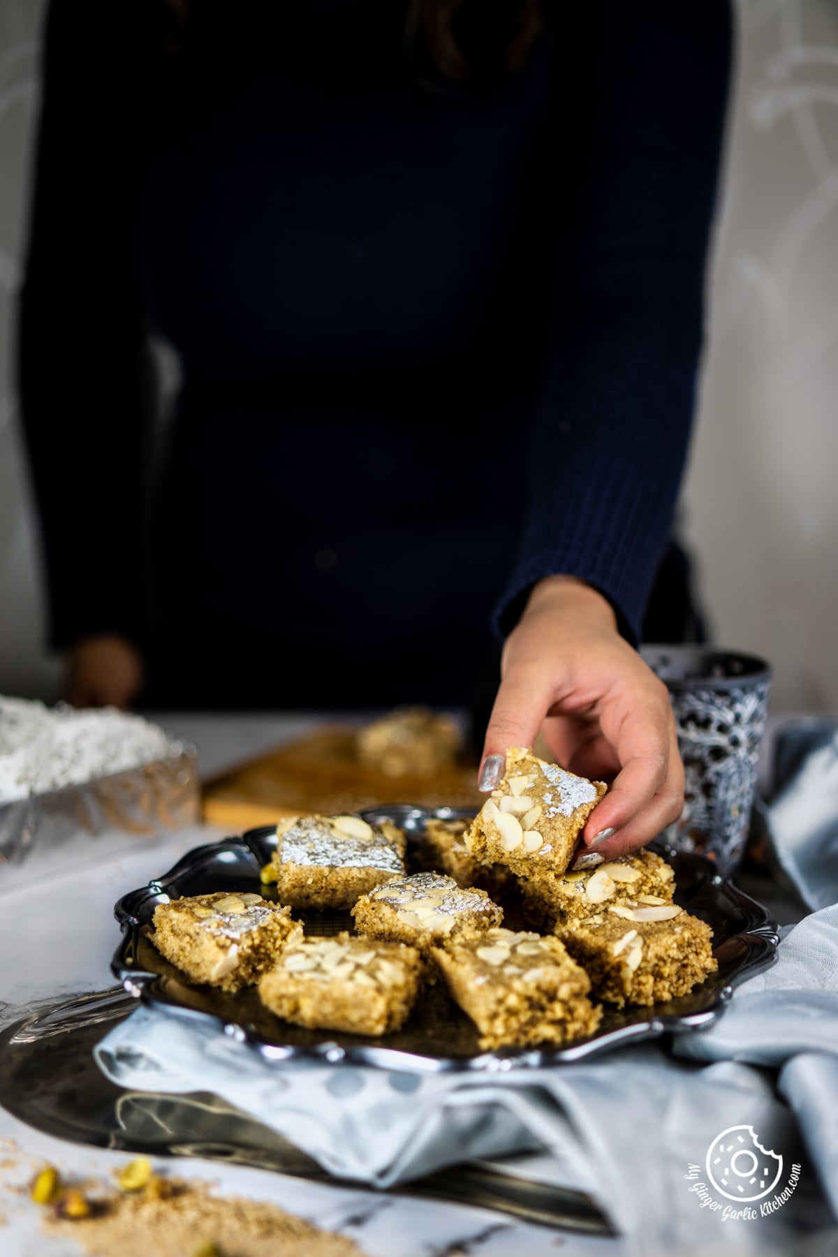 Image of Til Burfi - Sesame Seed Fudge