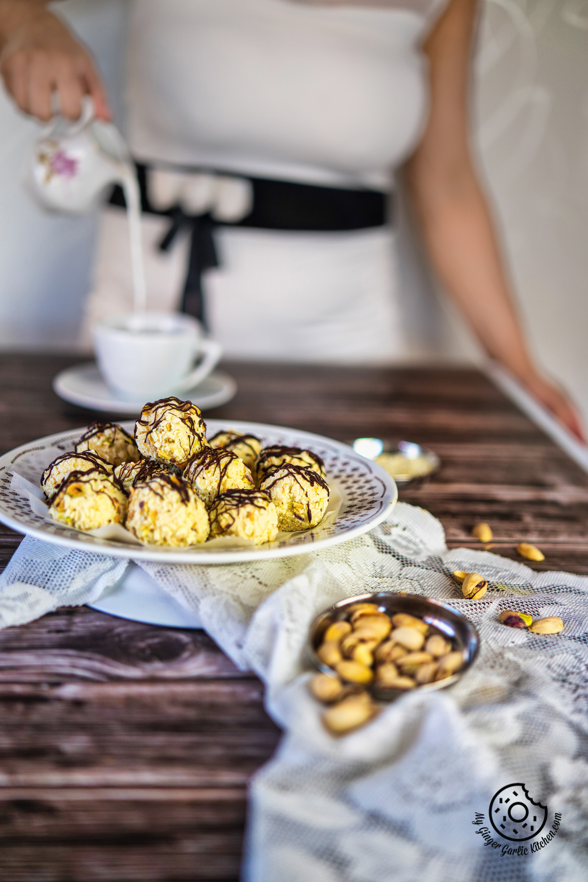 Image of Cream Cheese White Chocolate Truffles