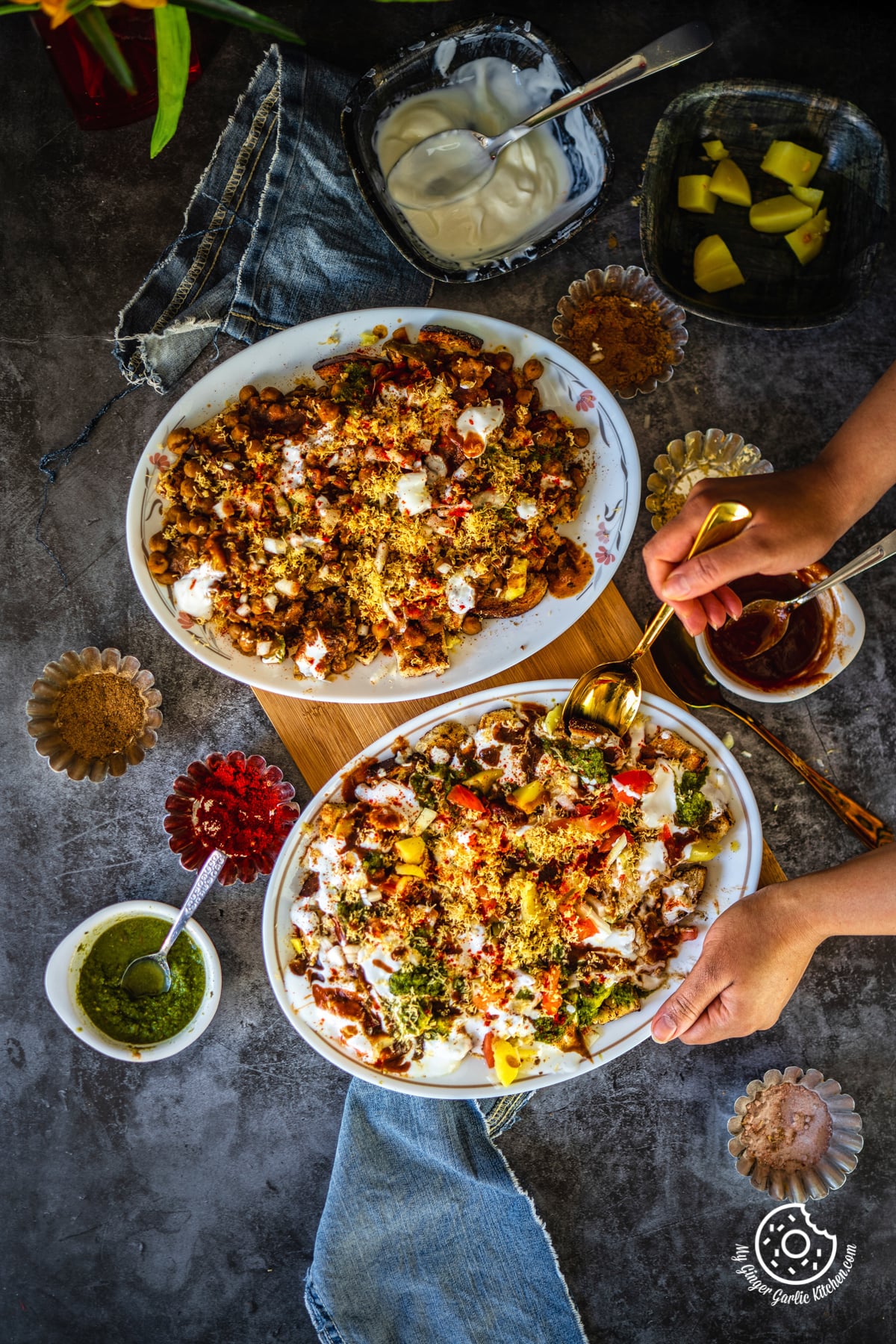 Bread Chaat 2 Ways