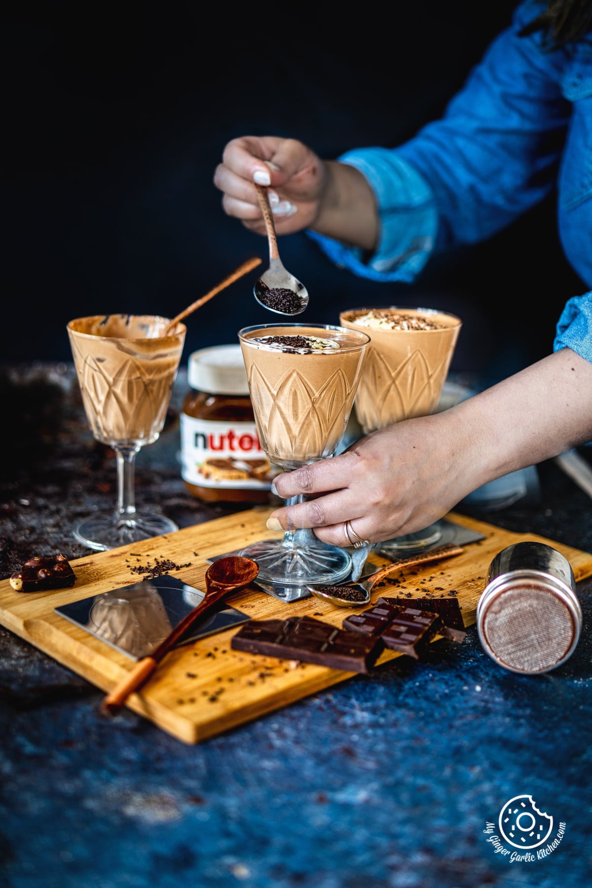 3-Ingredient Nutella Mousse